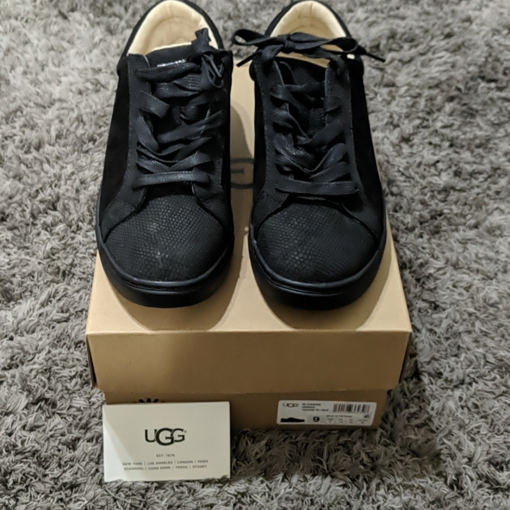 UGG Black Snake Print Shoes